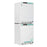 Nor-Lake White Diamond Refrigerator & Freezer Combinations - Refrigerator / Freezer with Solid Door, 12 cu. ft. - PRF092WWW/0