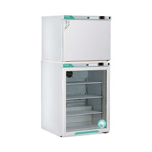 Nor-Lake, Inc. 7 Cu. Ft. White Diamond Glass-Door Refrigerator / Freezer Combo - REFRIGERATOR / FREEZER, DIGITAL, 7CU FT - PRF072WWG/0