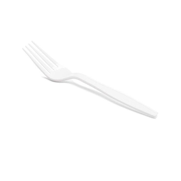 Disposable White Plastic Forks