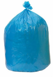 Medline Low-Density Blue Liner - Blue Liner, 40" x 46", 40 - 45 gal., 0.70 Mil, Roll - NON022246