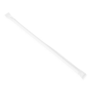 Medline Flexible Plastic Drinking Straws - Wrapped Flex Straws, 7-3/4" - NON02315