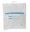 Medline Plastic Patient Belonging Bag with Rigid Handle - Rigid Handle Plastic Bag, Patient Belonging, 18" x 20" x 3.5", Clear - NON02634015