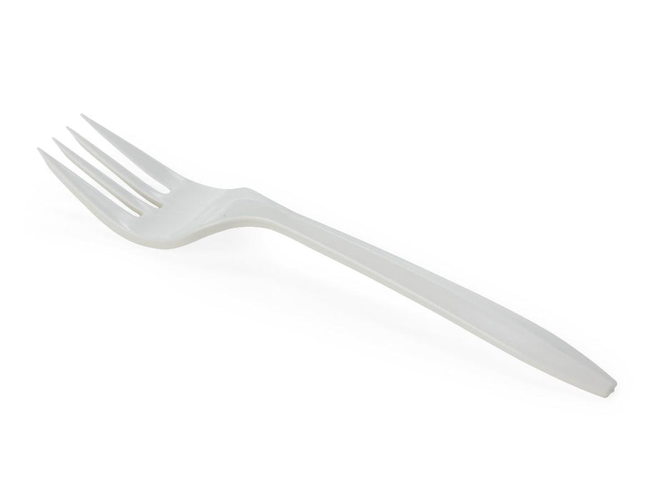 Disposable White Plastic Forks