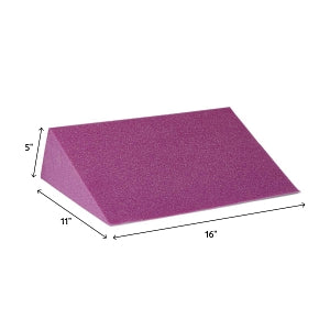 Medline Disposable Foam Positioning Wedges - Foam Wedge Positioner, 16" x 11" x 5" - NON081233