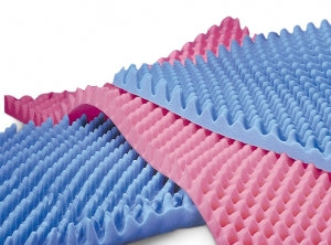 Medline Convoluted Foam Bed Pads - Convoluted Overlay, Standard Foam, 2" x 32" x 73", 12/Case - NON081962