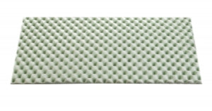 Medline Convoluted Foam Overlays - Convoluted Foam Pad, Economy, 19" x 42" x 2", 12/Case - NON082443