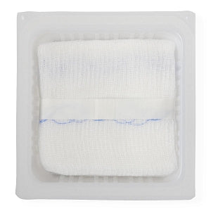 Medline Sterile 100% Cotton X-Ray Detectable Gauze Sponges - Sterile X-ray Compatible Gauze Sponges, 16-Ply, 4" x 4" - NON21430LF