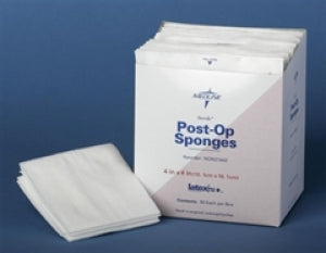 Medline Post-Op Sterile Gauze Sponges - Sterile Post-Op Gauze Sponge, 4" x 3" - NON21441