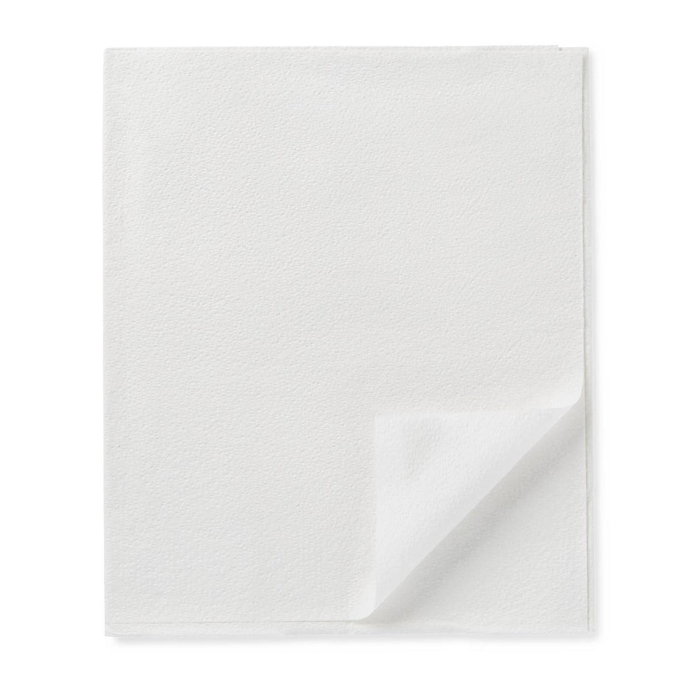 Medline Tissue Drape Sheets - Deluxe 2-Ply Tissue Drape Sheets, White, 40" x 48" - NON23339