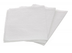 Medline 4-Ply Tissue Towels - 4-Ply Paper Tissue Towels, Disposable, White, 19" x 30" - NON241930