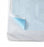 Medline Disposable Flat Bed Sheets - Disposable Tissue / Poly Flat Sheets, Blue, 60" x 96" - NON24330BLU