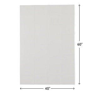 Medline Tissue Drape Sheets - Disposable 3-Ply Tissue Drape Sheets, White, 40" x 60" - NON24336A