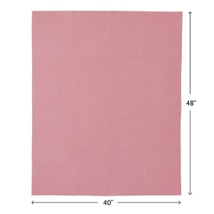 Medline Tissue Drape Sheets - Disposable 2-Ply Tissue Drape Sheets, Mauve, 40" x 48" - NON24339M