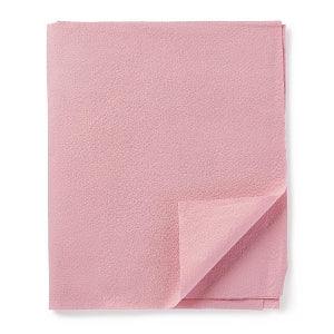 Medline Tissue Drape Sheets - Disposable 2-Ply Tissue Drape Sheets, Mauve, 40" x 48" - NON24339M