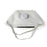 Medline N95 Flat Fold Respirator Mask with Valve - N95 Flat Fold Respirator Mask with Valve - NON24509