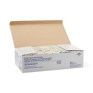 Medline Facial Tissue Pocket Packs - Facial Tissue Pocket Packs, 25 Sheets / Pack - NON245273