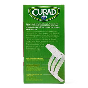 Medline CURAD Medi-Strip Reinforced Wound Closures - CURAD Sterile Medi-Strip Wound Closure, 1/4" x 3" - NON250314