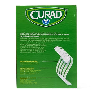 Medline CURAD Medi-Strip Reinforced Wound Closures - CURAD Sterile Medi-Strip Wound Closure, 1/4" x 4" - NON250414