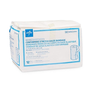 Medline Nonsterile Conforming Stretch Gauze Bandages - DBF-BANDAGE, GAUZE, CONFORMNG, 4"X75", NS, LF - NON25494