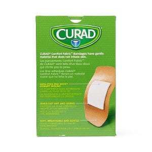 Medline CURAD Comfort Adhesive Bandages - CURAD Comfort Adhesive Bandages, 2" x 4" - NON25744