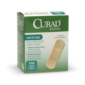 Medline CURAD Comfort Adhesive Bandages - CURAD Comfort Adhesive Bandages, 3/4" x 3" - NON25750