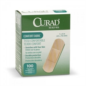 Medline CURAD Comfort Adhesive Bandages - CURAD Comfort Adhesive Bandages, 1" x 3" - NON25760