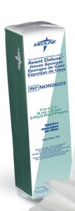 Medline Deluxe Nonsterile Nonwoven Gauze Sponges - Deluxe Nonsterile Nonwoven 4-Ply Gauze Sponges, 4" x 4" - NON26444