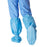 Medline Nonskid Fluid Proof Boot Covers - Knee-High Hook-and-Loop Boot Covers with Nonskid Bottom, Blue, Size XL - NON27144XL