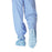 Medline Nonskid Multilayer / Poly Ankle Covers - Multilayer Nonskid Ankle Covers, Blue, Size XL - NON27145XL