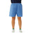 Medline Disposable Exam Shorts - Blue Multilayer Disposable Exam Shorts with Elastic Waist, Size L - NON27209L