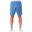 Medline Disposable Exam Shorts - Blue Multilayer Disposable Exam Shorts with Elastic Waist, Size M - NON27209M