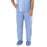 Medline Disposable Scrub Pants - Disposable Unisex Scrub Pants with Elastic Waist, Size L, Blue - NON27213L