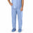 Medline Disposable Scrub Pants - Disposable Unisex Scrub Pants with Elastic Waist, Size L, Blue - NON27213L