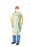 Medline Lightweight Multi-Layer Cover Gowns - Lightweight Multi-Ply Cover Gown with Knit Cuffs and Side and Neck Ties, Yellow, Size XL - NON27239YXL