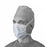 Medline Antifog Surgical Face Mask - Face Mask with Ties, Antifog, Foam Strip, Blue - NON27378A