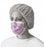 Medline Fluid-Resistant Procedure Face Masks - ASTM F1862 (160 mmHg0) Fluid-Resistant Procedure Face Mask with Ear Loops and Cellulose Inner / Polypropylene Outer Facings - NON27412EL