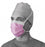 Medline Fluid-Resistant Surgical Face Masks - Fluid-Resistant Face Mask with Ties - NON27412