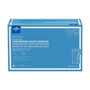 Medline Bulkee Lite Sterile Cotton Conforming Bandages - Bulkee Lite Sterile Gauze Bandage, 6" x 4.5 yd. - NON27499