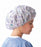 Medline Pro Series Bouffant Caps - Pro Series Bouffant Caps, Brush Stroke Print, 24" - NON28229