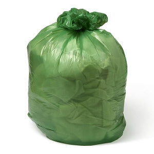 Medline Medline Green 0.9 mil 28" x 44" Trash Can Liner Rolls - Green 0.9 mil Trash Can Liner Rolls, 28" x 44" - NON28449GN