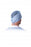 Medline Sheer-Guard Disposable Tie-Back Surgeon Caps - Sheer-Guard Disposable Tie-Back Surgeon Caps, Spunlace Material, Blue - NON28628