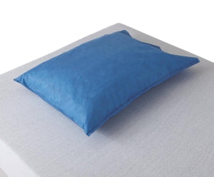 Medline Disposable Multilayer Pillowcases - Disposable SMS Pillowcase, Blue, 20" x 29" - NON32500