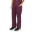 Medline Disposable Scrub Pants - Disposable Unisex Scrub Pants with Drawstring Waist, Size L, Wine - NON37203L