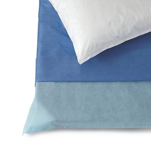 Medline Multilayer Stretcher Sheet Sets - Multilayer Disposable Sheet Set, Includes Top Sheet (40" x 84"), Fitted Bottom Sheet (32" x 72") and Pillowcase (20" x 29") - NON37250