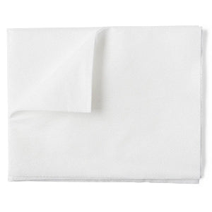 Medline Disposable Washcloths - White Disposable Washcloths, 10" x 13" - NON4135