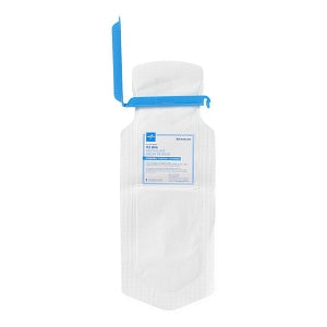 Medline Refillable Ice Bags with Clamp Closure - Refillable Ice Bag with Clamp Closure, White, 5" x 12" - NON4400