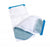 Medline Refillable Ice Bags with Clamp Closure - Refillable Ice Bag with Clamp Closure and Dual Pouches, White, 5" x 12" - NON4430