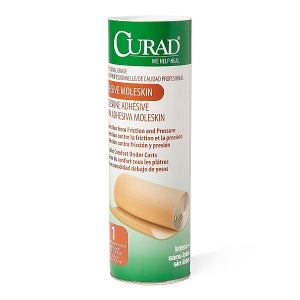 Medline CURAD Moleskin Roll - CURAD Adhesive Moleskin Roll, 9" x 4 yd. - NON5148