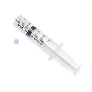 Medline Clear Oral Syringes - Oral Syringe, Clear, 60 mL - NON65060