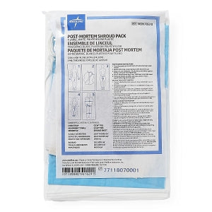 Medline Adult Shroud Packs - Shroud Pack for XL Adult, 72" x 108" - NON70510